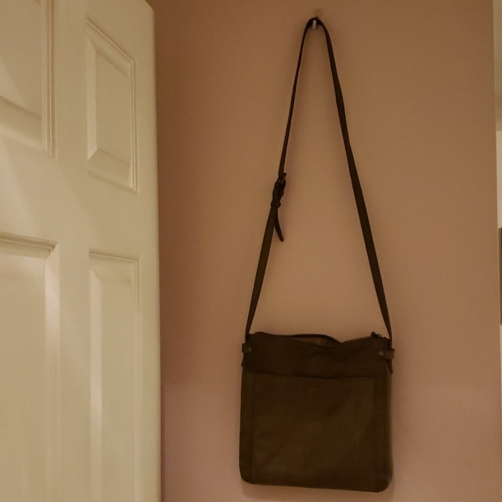 Army Green Leather Bag